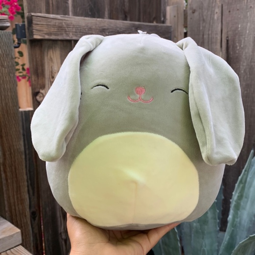 Squishmallows For Your Pets 8” Bunny Plush with Honker.